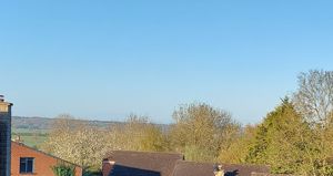 View from bedroom window- click for photo gallery